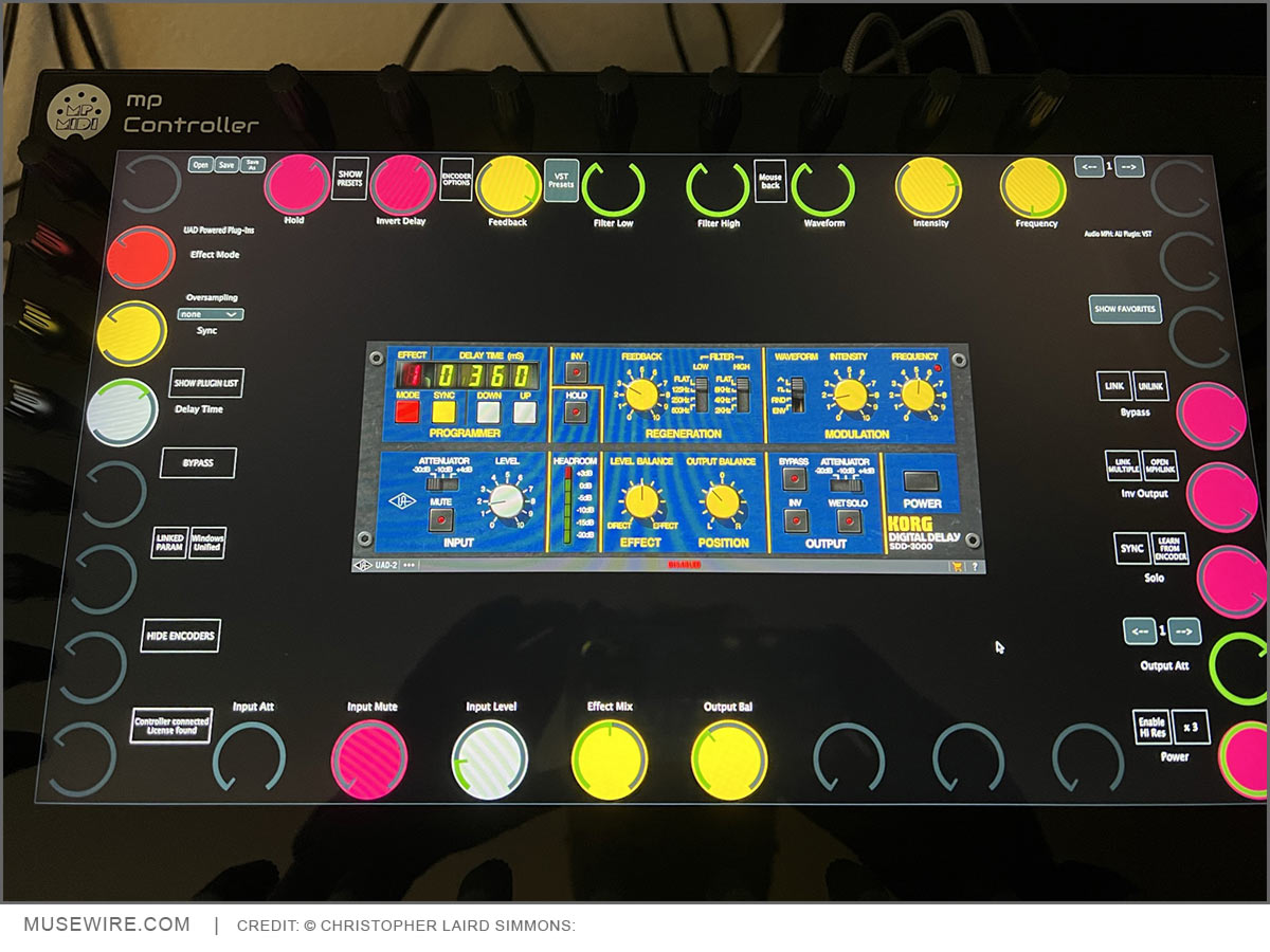 MP MIDI Controller, version 2A, 2023 - credit Christopher Laird Simmons