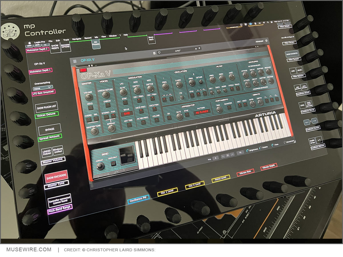 MP MIDI Controller, version 2A, 2023 - credit Christopher Laird Simmons