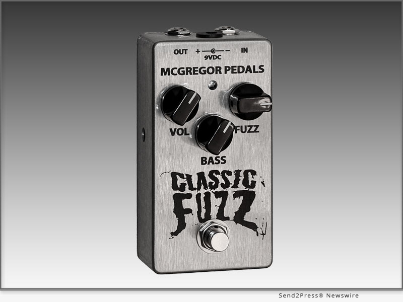 McGregor Pedals has launched its newest pedal: The Classic Fuzz