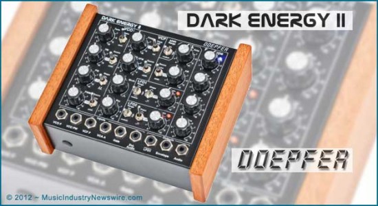 New Doepfer Dark Energy II Analog Synthesizer announced with