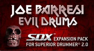 toontrack platinum samples joe barresi evil drums sdx