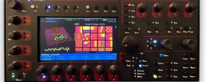Conductive Labs TERRAIN hardware synthesizer