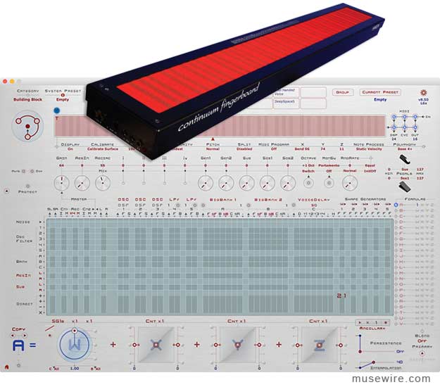 Haken audio deals continuum fingerboard