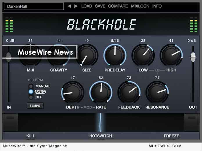 Eventide Blackhole Reverb Plugin now NI NKS Compatible for use