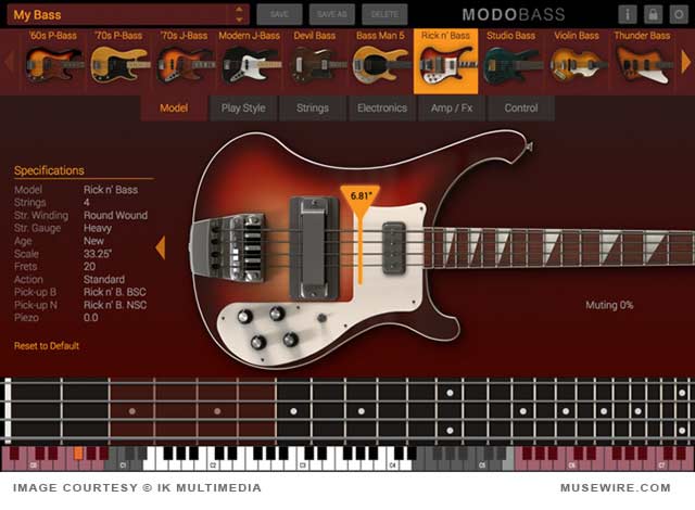 MODO Bass Virtual Instrument