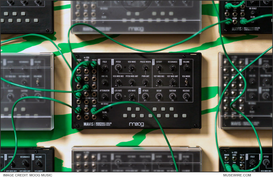 A Moog Semi-Modular Analog Synthesizer