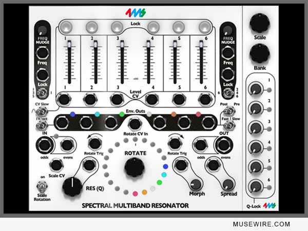 4ms Spectral Multiband Resonator (SMR) for Softube Modular System