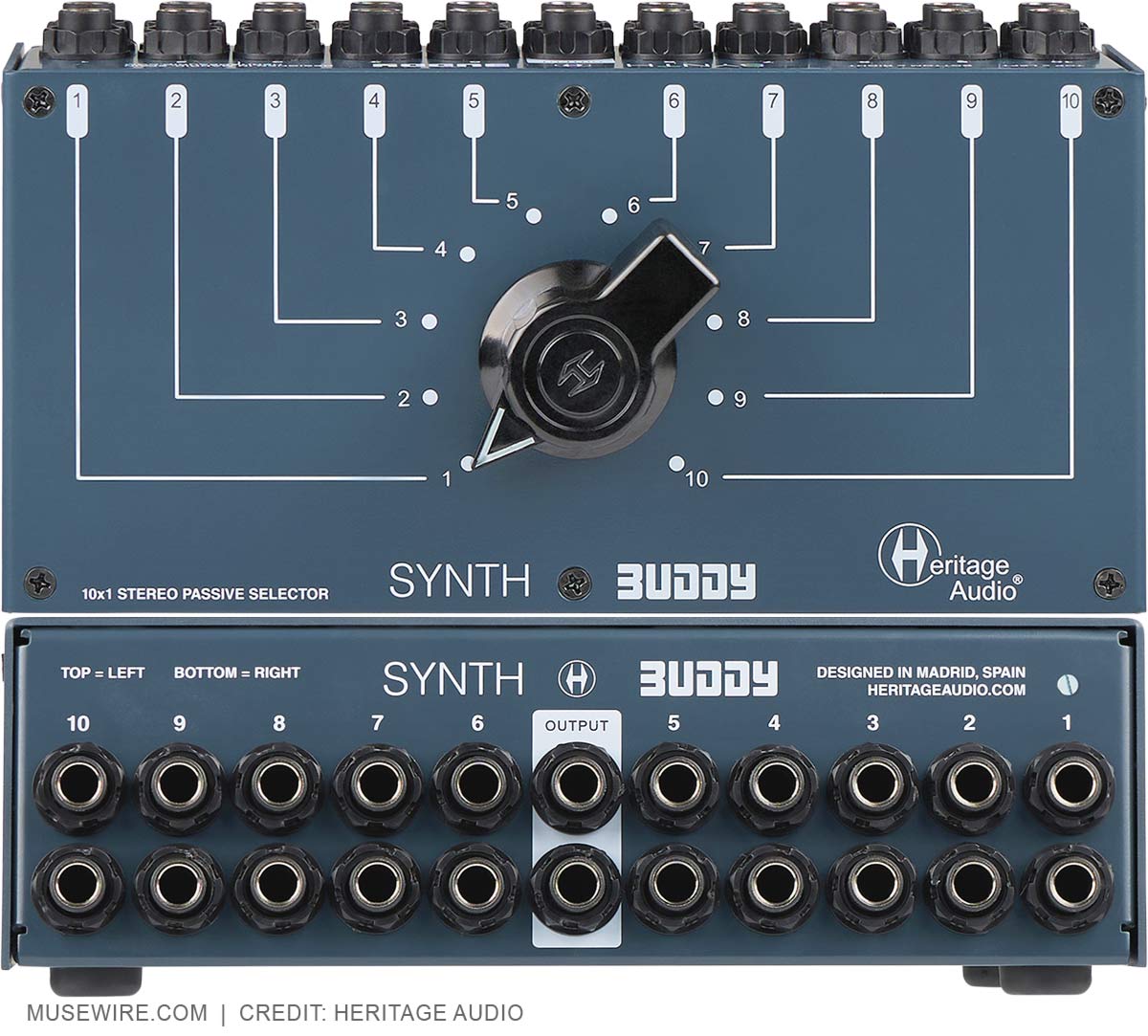 Heritage Audo Synth Buddy 10x1 passive selector