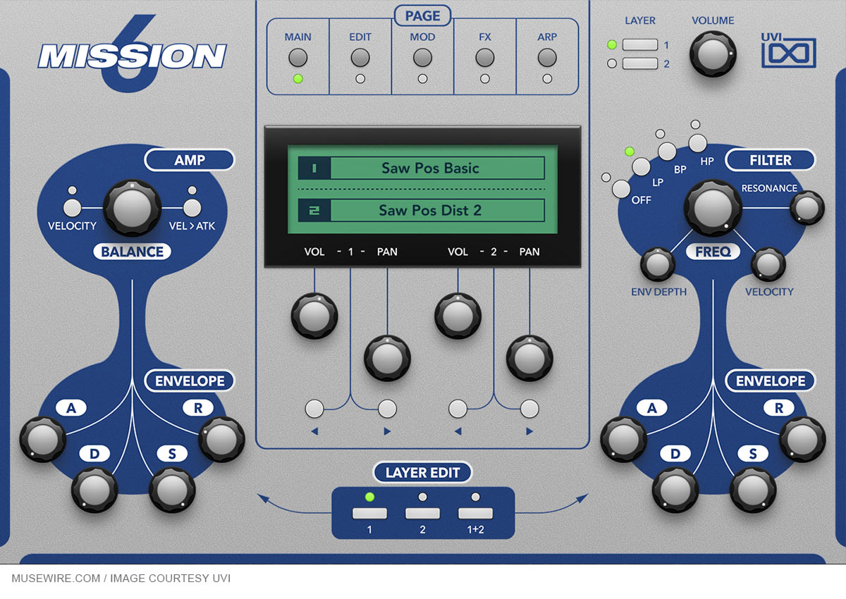 UVI Mission 6 Plugin