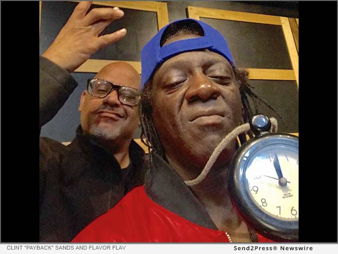 Clint ‘Payback’ Sands and Flavor Flav of Public Enemy